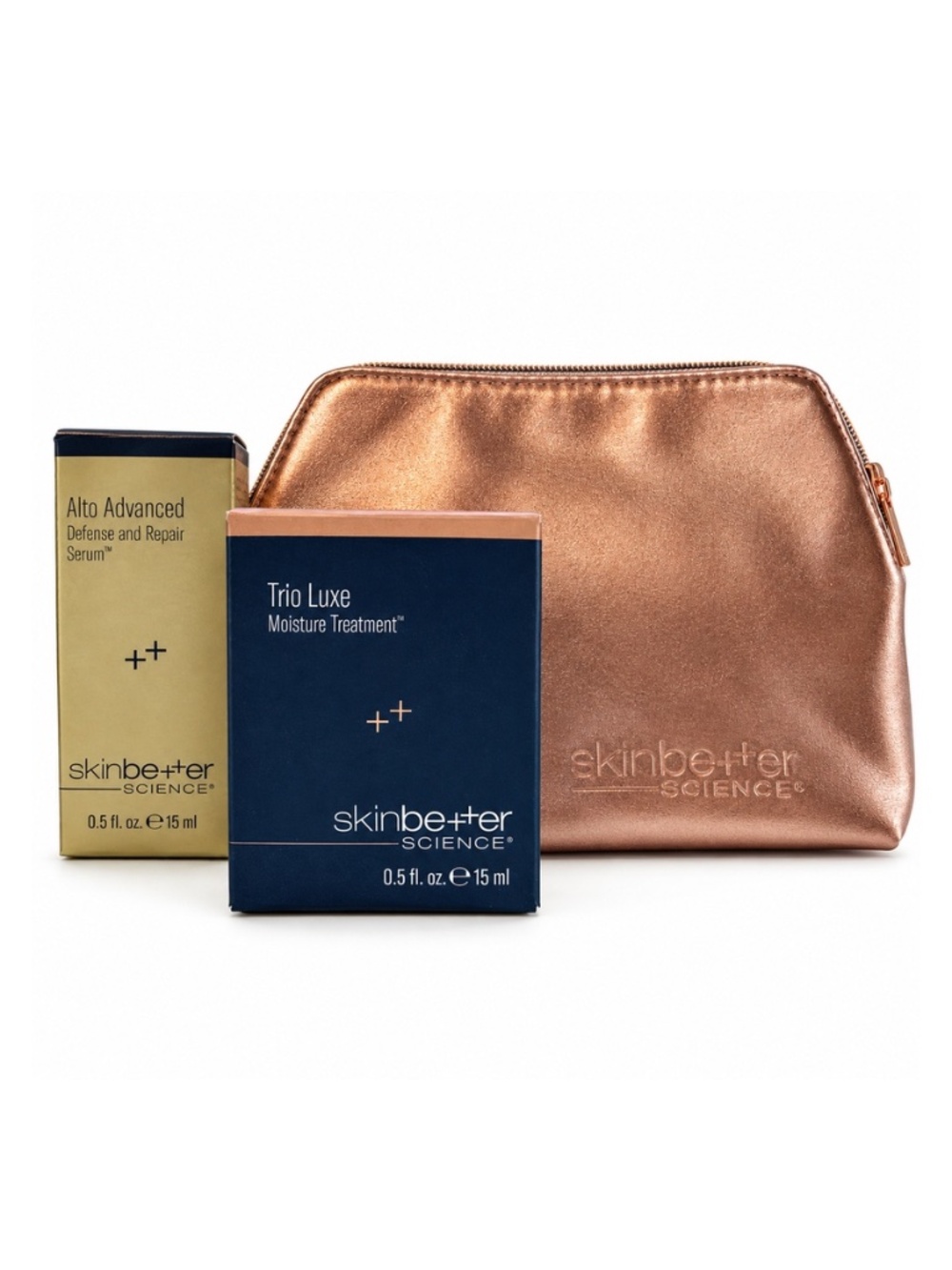 Skinbetter Science Alto Advanced + Trio Luxe 15ml Travel Set NIB + Bag